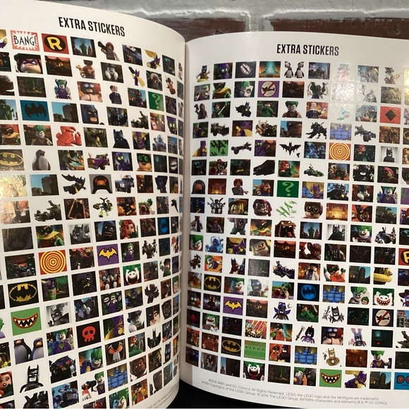 Lego The Batman Movie 1000+ Sticker Book - Like New - 1 Sticker Used - Comics - Picture 7 of 14